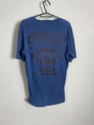 DSQUARED2 디스퀘어드 티셔츠 블루 사이즈 M