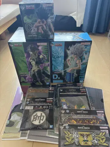 Hunter x Hunter 피규어 세트 3개