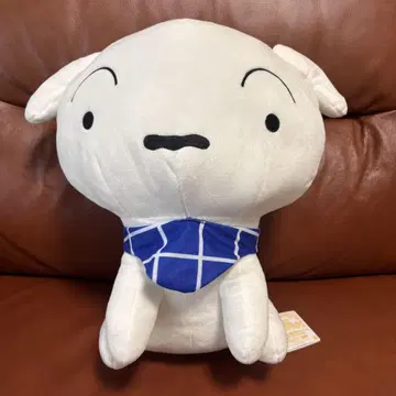 영화 짱구는 못말려(크레용 신짱) 메챠모후굿토 봉제 인형 ~시로~