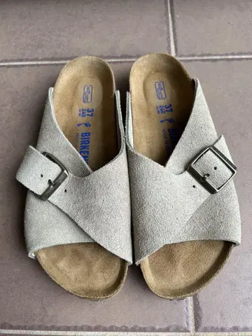 BIRKENSTOCK 스웨이드 샌들 24cm 빌켄스톡