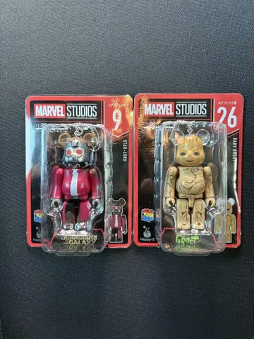 MARVEL 베어브릭 2체 세트
