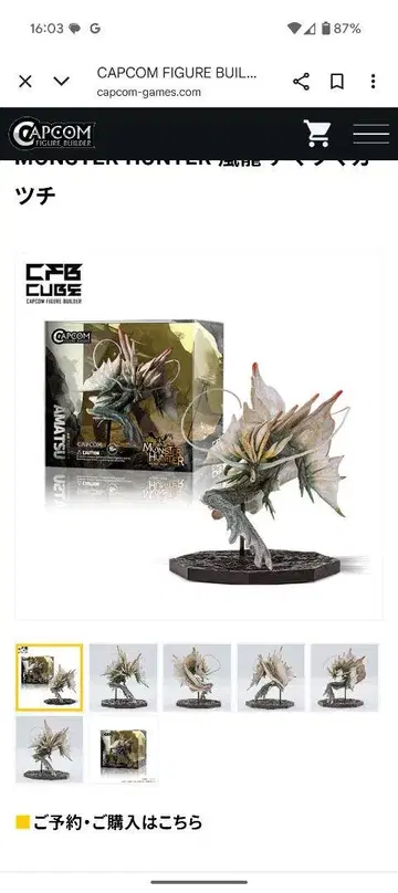CAPCOM FIGURE BUILDER 아마츠마가츠치