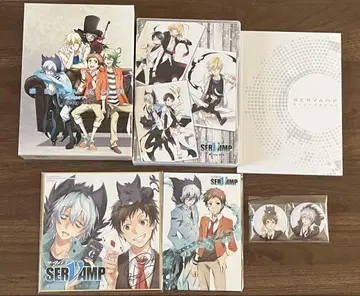 SERVAMP 서바 Blu-ray BOX 캔뱃지 엽서