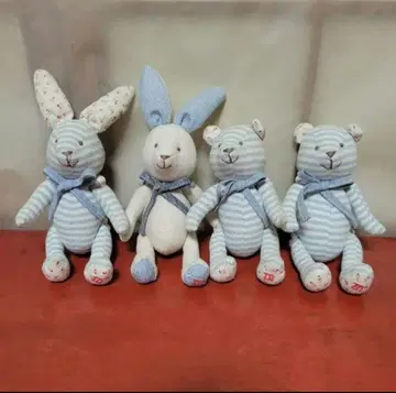 봉제 인형 곰 베어 토끼 토끼 보더