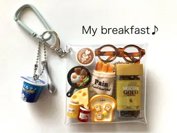 가챠 파우치 키링 coffee 미니어처