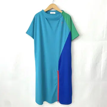 SUPER LADY 슈퍼 레이디 야마모토 간사이 원피스 반팔 하이넥