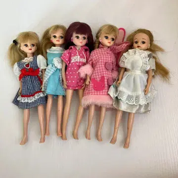 리카짱 인형 5체 세트 인형 본체만