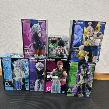 HUNTER x HUNTER 액션 피규어 7체 세트
