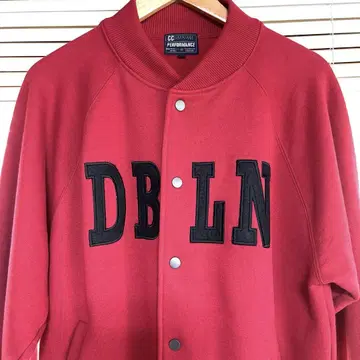 DBLN 자수 레드 캐주얼 자켓