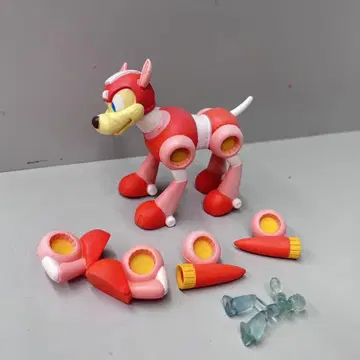 Jazwares 2004 록맨 러쉬 액션 피규어