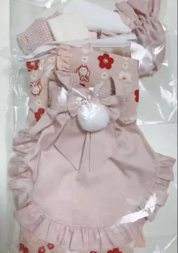 딜러님 제작 아웃핏 일본풍 토끼의 시중 세트 의류 기모노 MDD