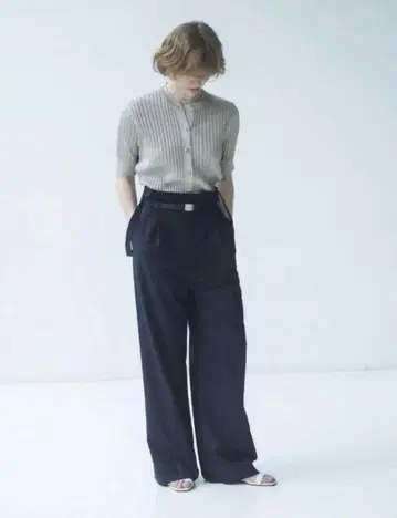 ebure 에브르 믹스 컬러 라메 니트