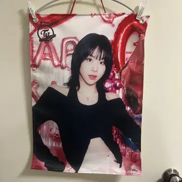 TWICE 채영 태피스트리 포스터