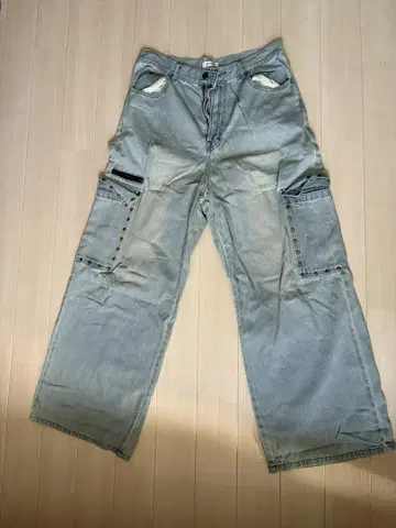 sedacle 스터드 카고 데님