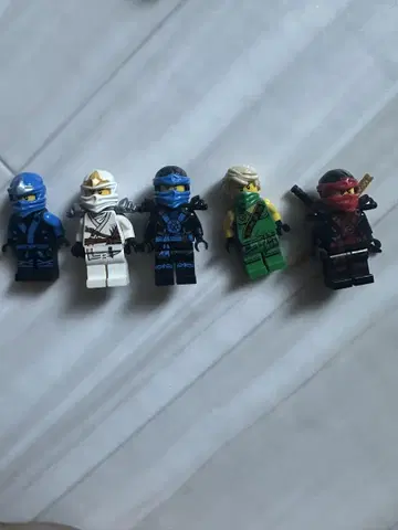 LEGO Ninjago 닌자 피규어 5체 세트