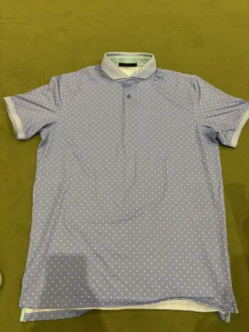 GREYSON 스카이블루 도트 무늬 셔츠 M 사이즈