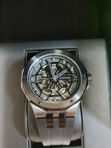 EDOX 델핀 메카노 그레이