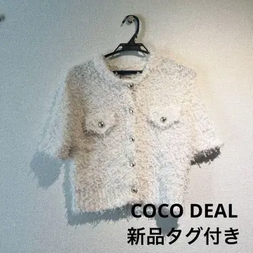 [ 미사용 새상품 ] COCO DEAL 반팔 상의