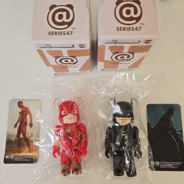 BE@RBRICK 플래시 & 배트맨 세트
