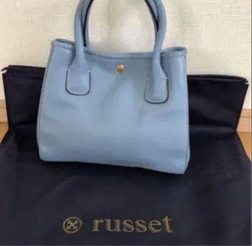 새상품 러셋 russet 소가죽 토트 핸드백 토트백