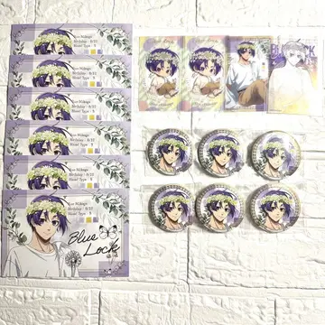 블루 록 flower crown 미카게 레오 묶음 판매