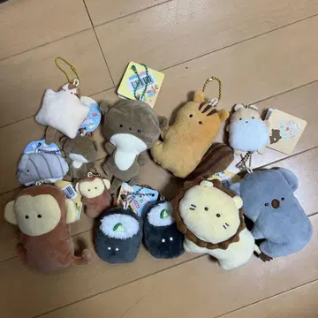 동글동글 눈 시리즈 봉제 인형 키링