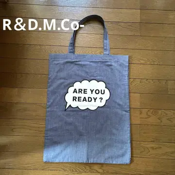 새상품급 R&D.M.Co- ARE YOU READY? 토트백