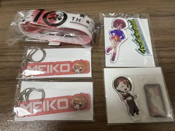 MEIKO 아크릴 키링 아크릴 스탠드 4종 세트