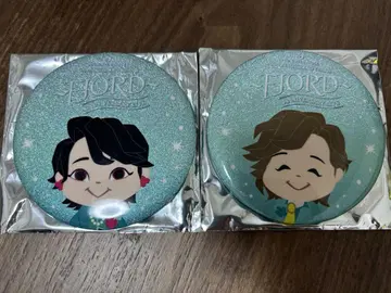 Mrs. GREEN APPLE FJORD 글리터 캔 배지 2개 세트