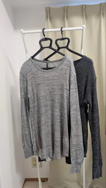 카즈유키 쿠마가이 니트 T셔츠 2장 세트