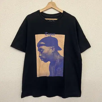 프릭스스토어 별주 2PAC 티셔츠 XL 랩T 블랙