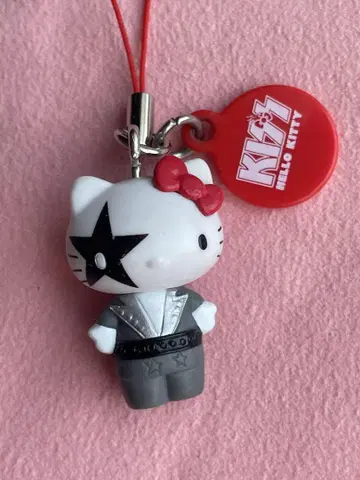 KISS x HELLO KITTY 마스코트 스트랩 마스코트 스트랩