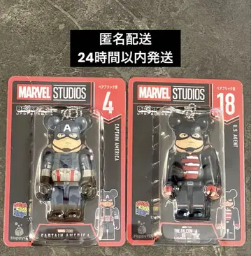 MARVEL Happy 복권 BE@RBRICK 베어브릭상 4&18