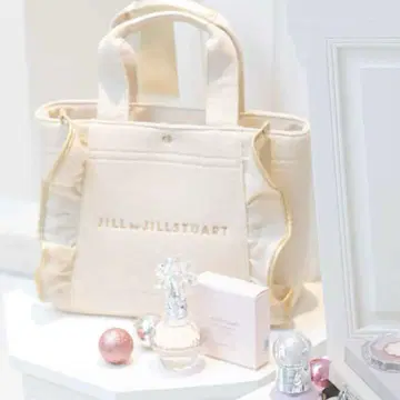 JILL by JILLSTUART 프릴 토트 골드 라메