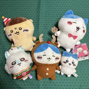 치이카와 봉제 인형 메리크리스마스 묶음 판매