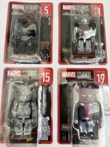 MARVEL STUDIOS 큐브릭 베어브릭 세트
