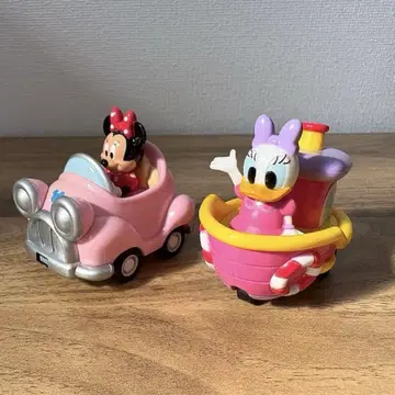 새상품급 [ Disney ] 미니&데이지 미니카와 보트 세트