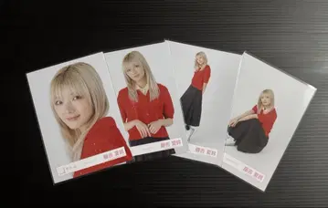 사쿠라자카46 브로마이드 피케 셔츠 코디 후지요시 카린 컴프