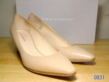FABIO RUSCONI 파비오 루스코니 펌프스 가죽 베이지