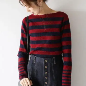[ Spick&Span ] 보더 여성용 풀오버