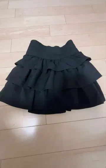 미셸 마카롱 미셰마카 미니 스커트 블랙