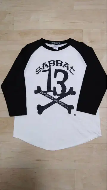 SABBAT 13 래글런 슬리브 티셔츠