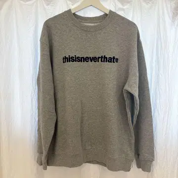 thisisneverthat 맨투맨 그레이