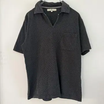 JOSEPH ABBOUD 조세프 아부드 그레이 피케 셔츠 온워드 L