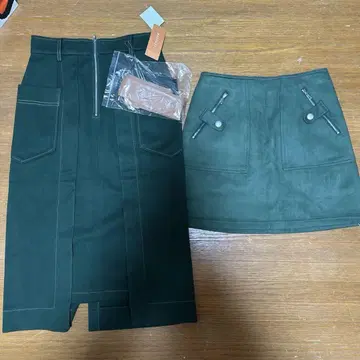 레이디 아젤 스커트 세트