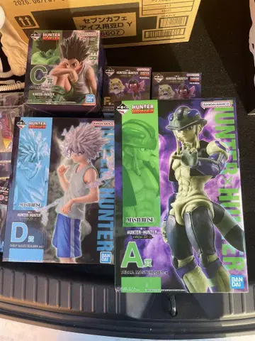 HUNTER x HUNTER 제일복권 A.C.DF2 하위상 세트
