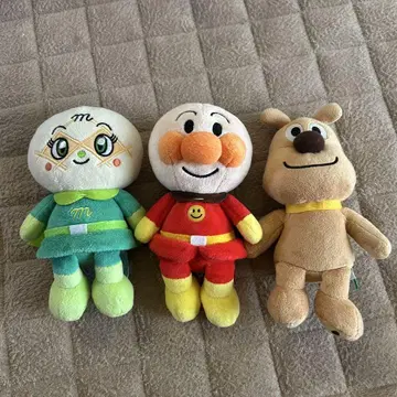 호빵맨 봉제 인형 세트