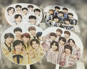 나니와단시 부채 4개 세트