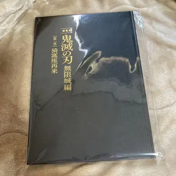 극장판 귀멸의 칼날 무한열차편 아카자 재래편 [ 최초 한정판 팜플렛 ]
