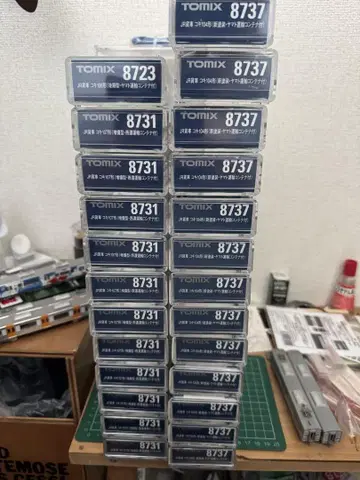 TOMIX 클리어 케이스 25개